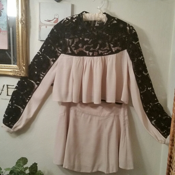 Free People Dresses & Skirts - Free People Flirty Fun coordinating skirt & top, 8. 2 piece